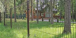 Забор DoorHan серия «Оптима» цвет коричневый ral 8017 2535x1530 мм