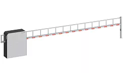 Антивандальный шлагбаум DoorHan серии barrier protector (защитный барьер) 3 м