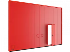 Автоматические противопожарные распашные ворота Doorhan 2200х2200м