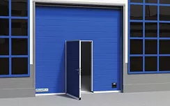 Гаражные ворота DoorHan со встроенной калиткой 3000х3400